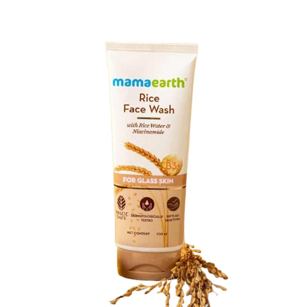 Mamaearth Rice Dewy Bright Face Wash 100ml