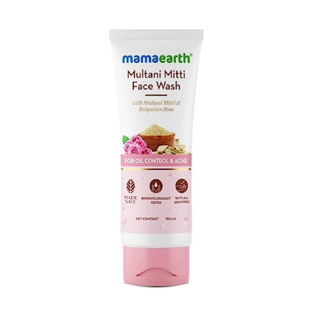 Mamaearth Multani Mitti Face Wash 100 Ml