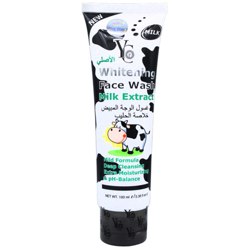 YC Whitening Face Wash Milk Extract 100ml