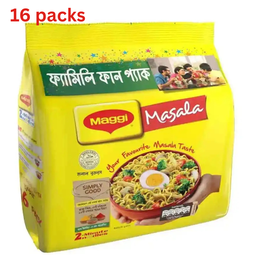 Maggi Noodles 2 munite Masala 16 Packs