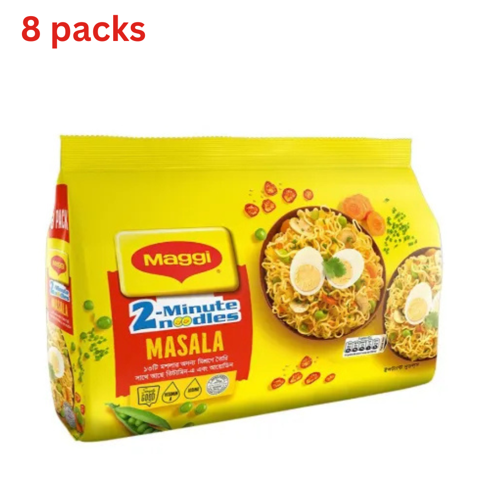 Maggi Noodles 2 munite Masala 8 Packs