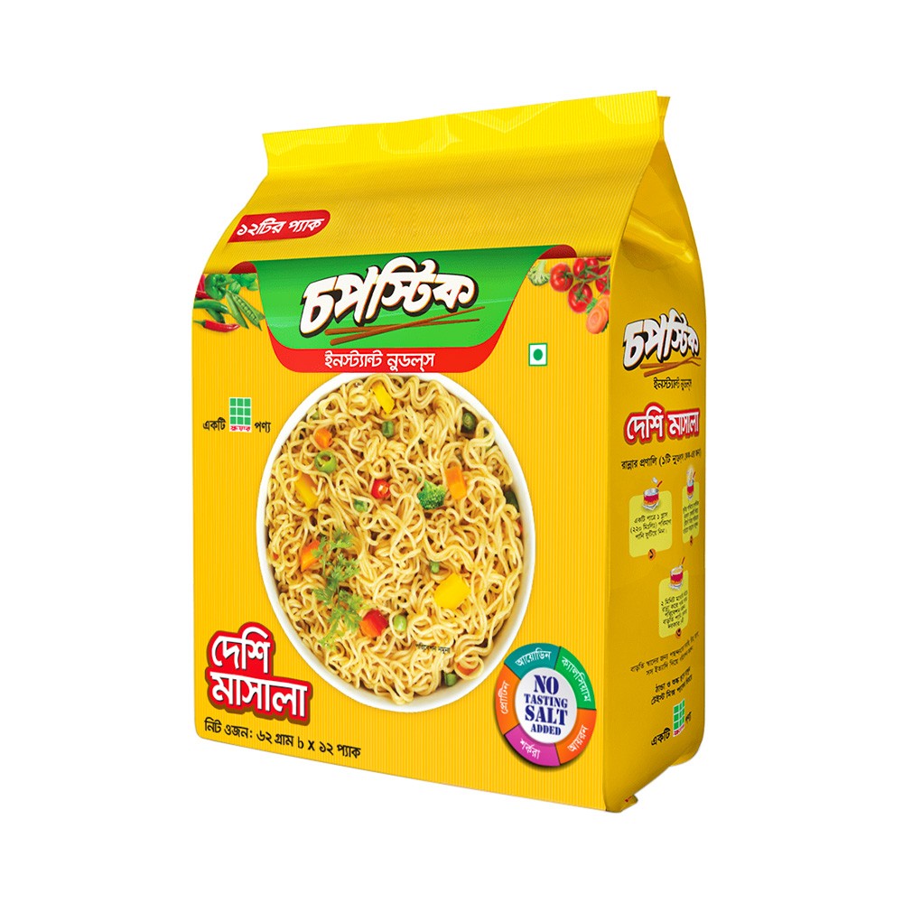 Chopstick Noodles Deshi masala12 Pack