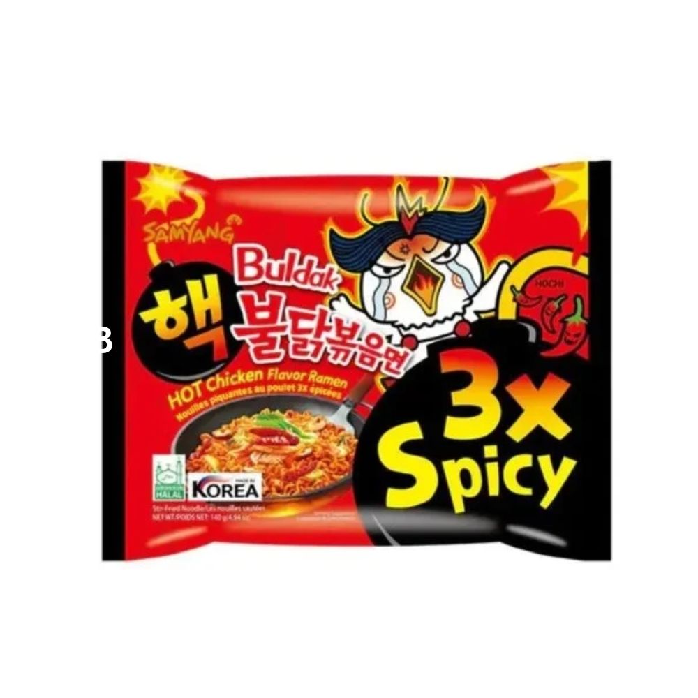 Buldak ramen 3X Spicy Noodles 140 gm