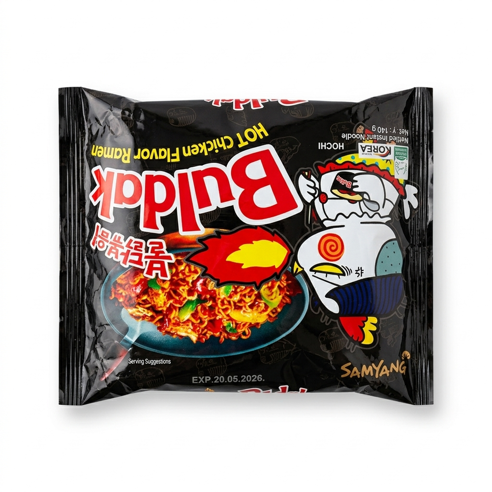 Buldak ramen hot Chucken Flavor Noodles 140 gm