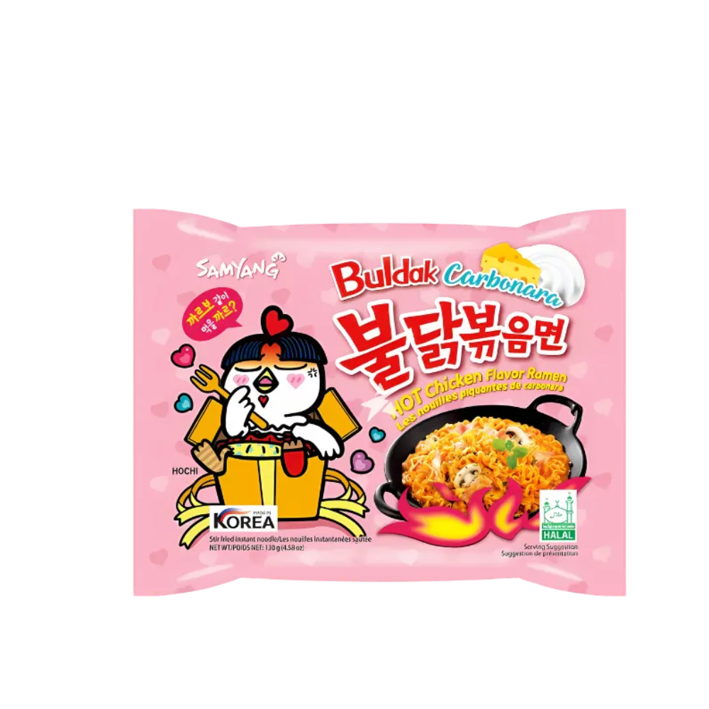 Buldak Ramen Carbonara Noodles 140 Gm