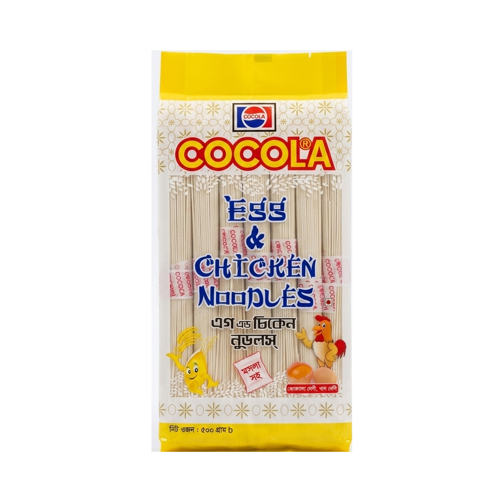 cocola stick noodles egg & chicken 500g
