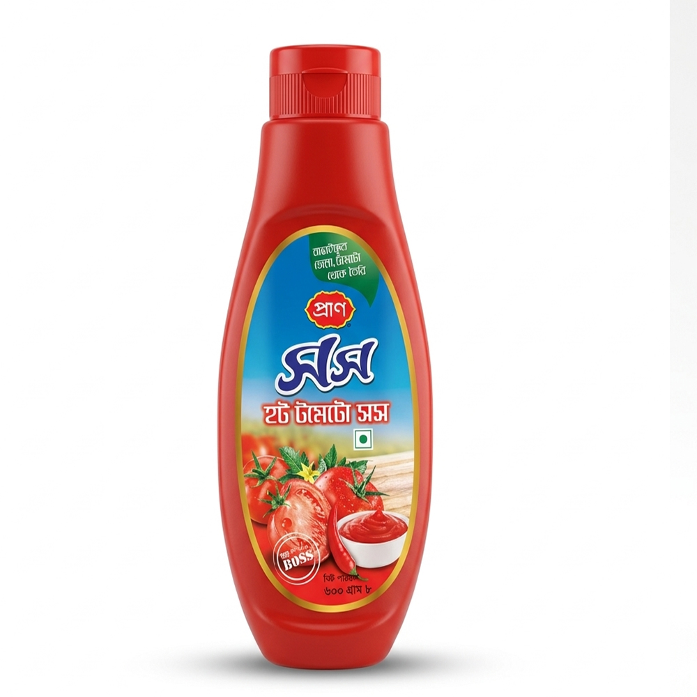 Pran Hot Tomato Sauce 600g