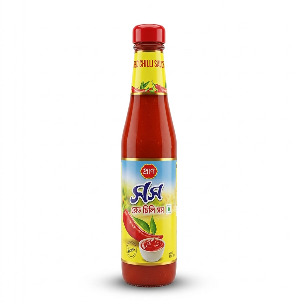 now  Pran Red Chilli Sauce 340g