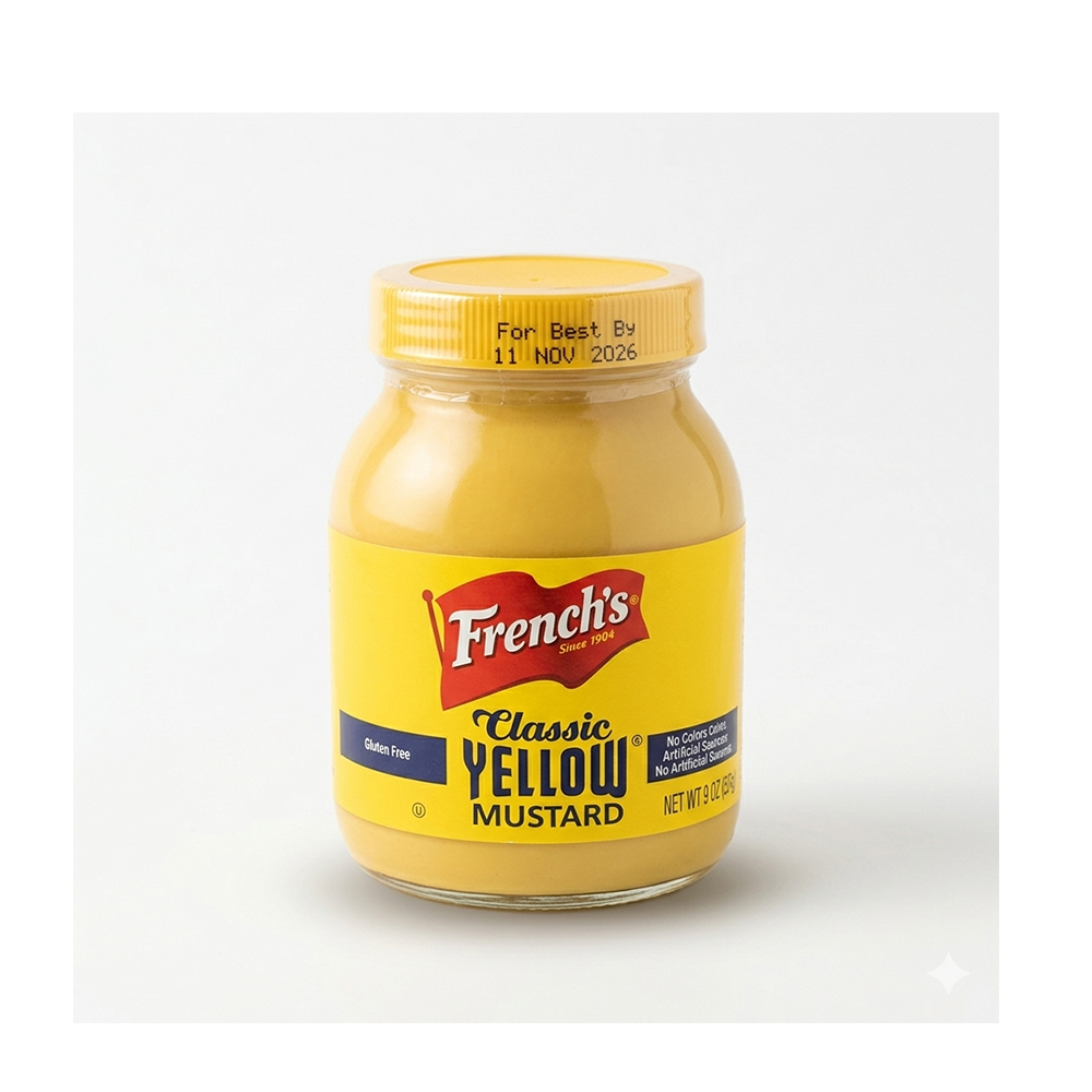 Classic YelloW Mustard Sauce 125g
