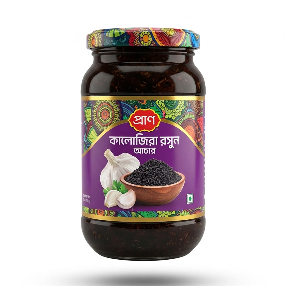 Pran Black Seed Garlic Pickle 400g