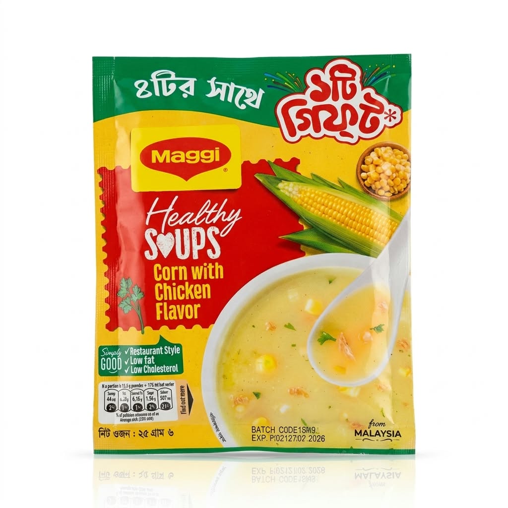 Maggi Healthy Soup Corn With Chicken 25gm