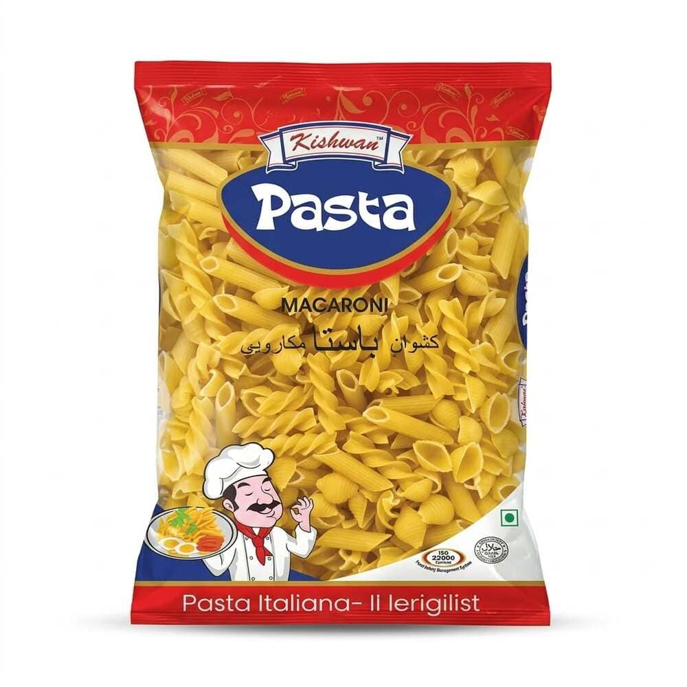Kishwan mixed Pasta Macaroni 400g