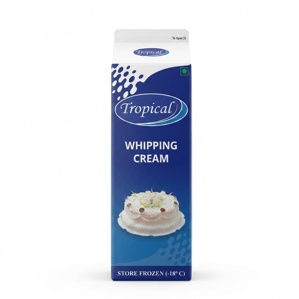 tropical whipping cream 1000ml
