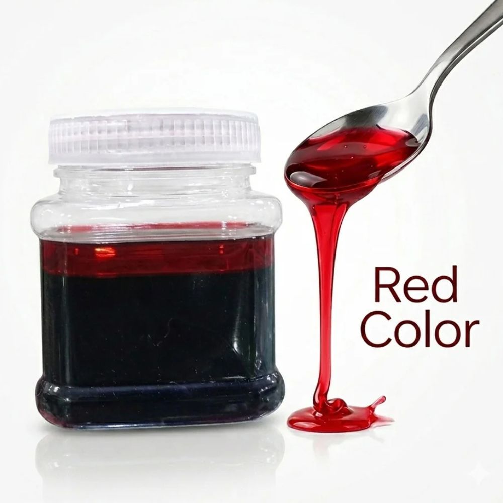 Trans Oil Base Food Colour (Red) 100ml