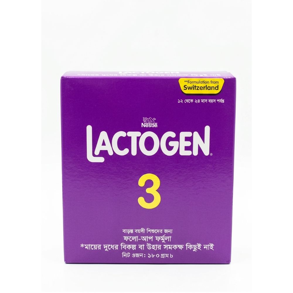 Lactogen 3 (12-24 Months) 180g BIB
