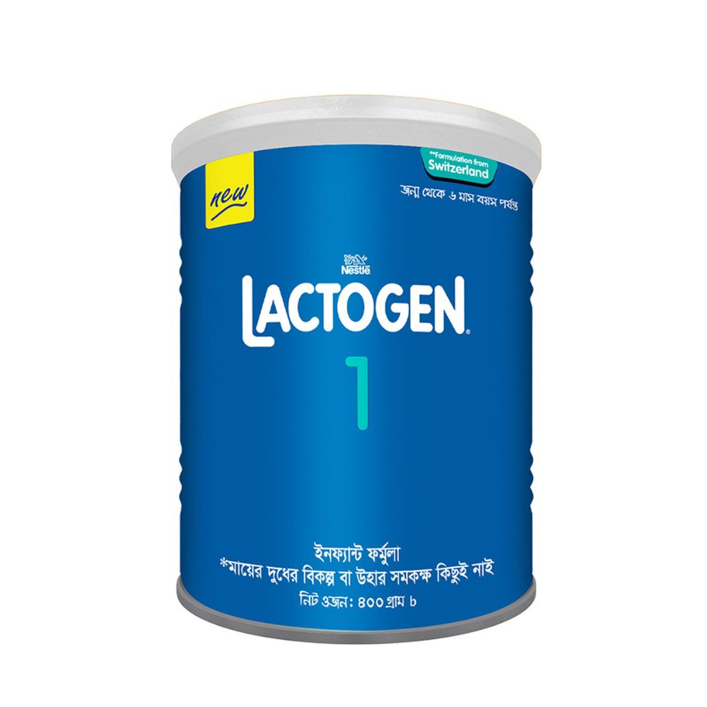 Lactogen 1 (0-6 Months) 400g Tin