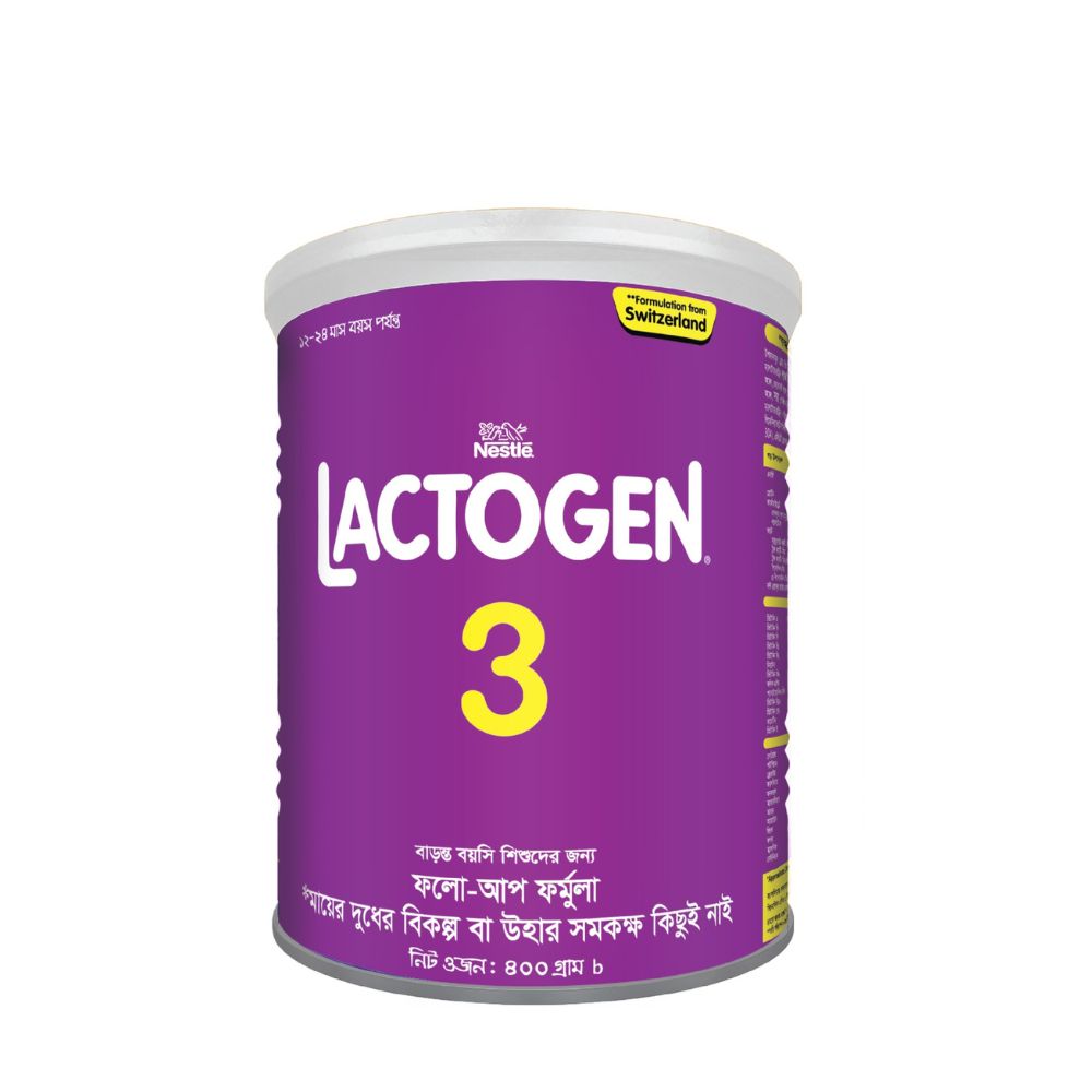 Lactogen 3 (12-24 Months) 400g Tin