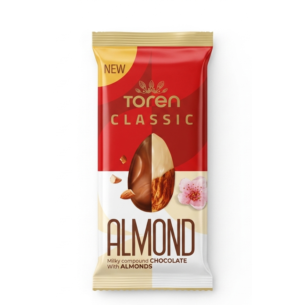 Toren Chocolate Almond 52g