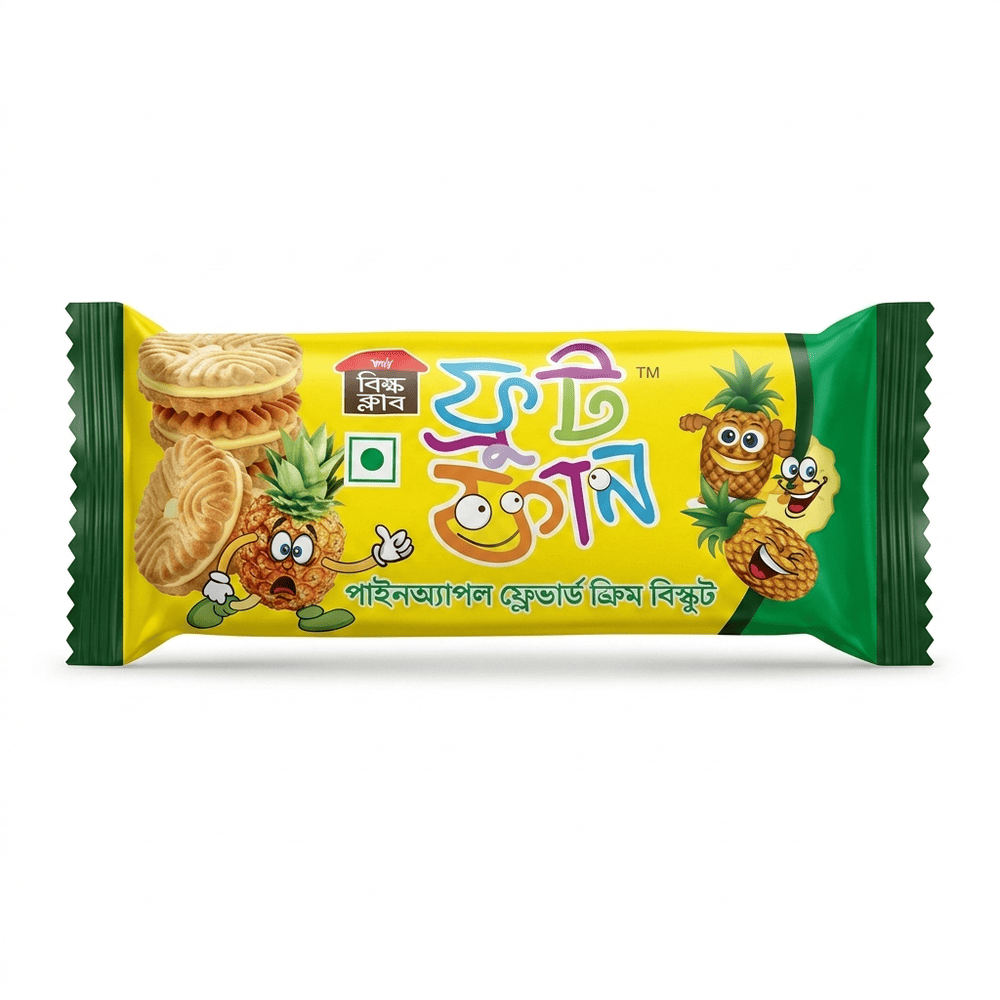 Fruit Fun Pinapple Flavors Biscuits 35g