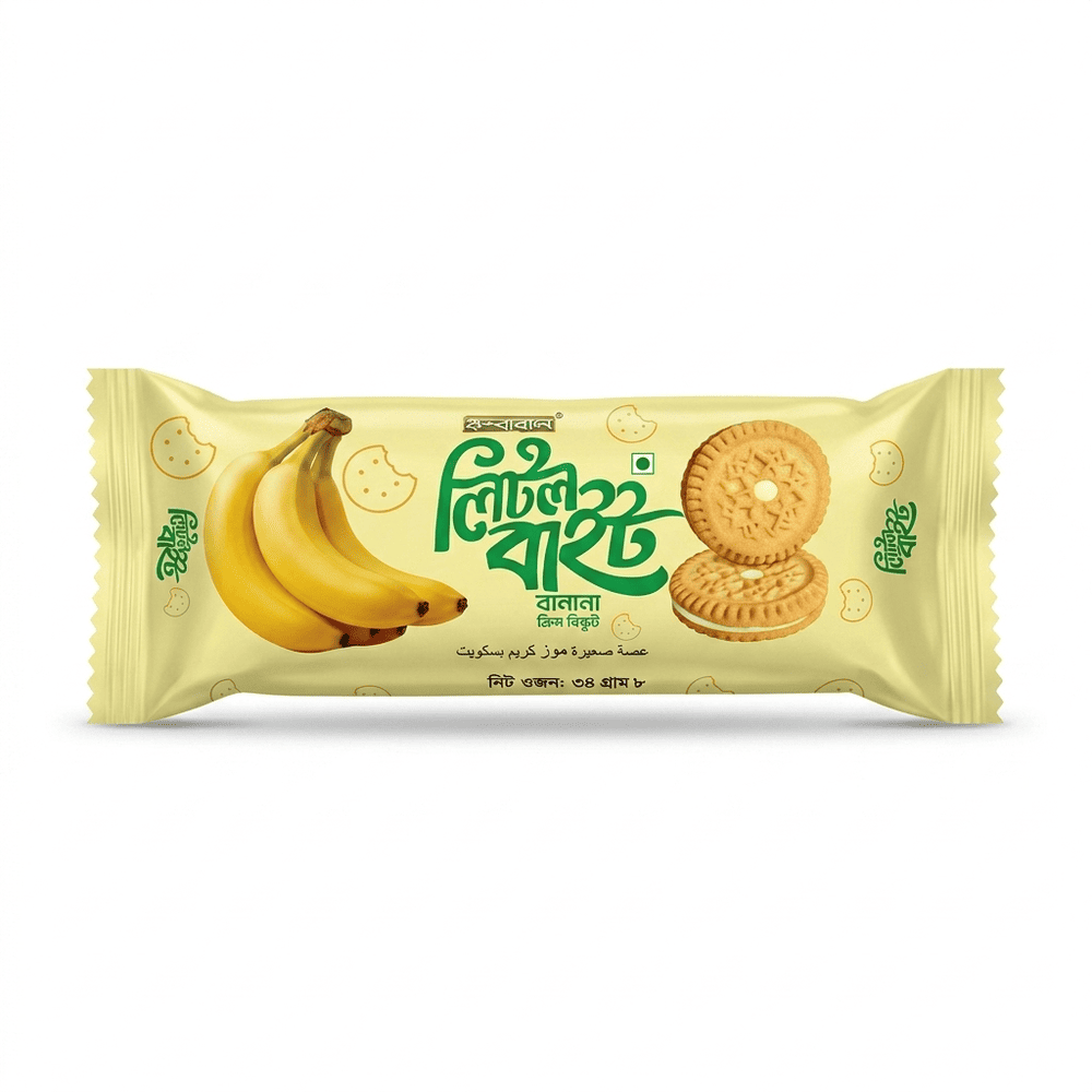 Ispahani Little Bite Cream Biscuite 34g