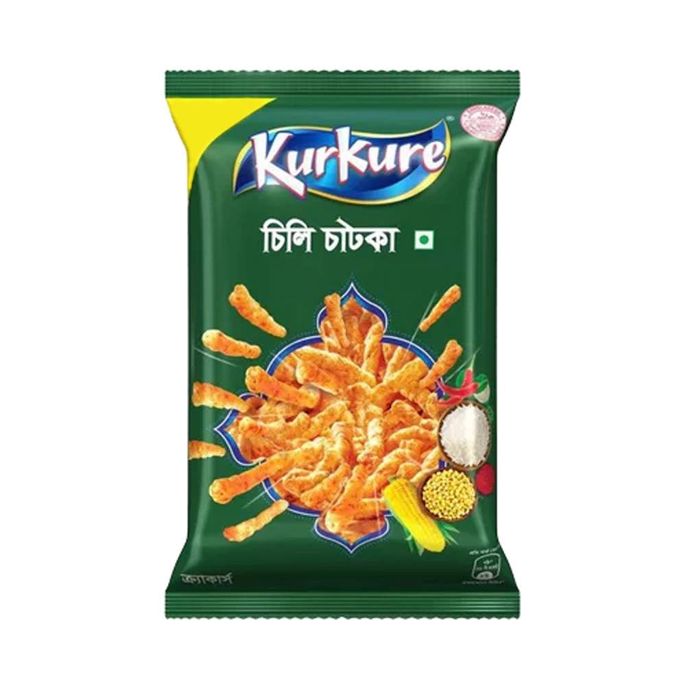 Kurkure Chilli Chatka Chips 60gm