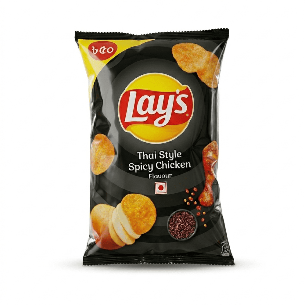 Lays Thai Style Spicy Chicken Chips 37gm