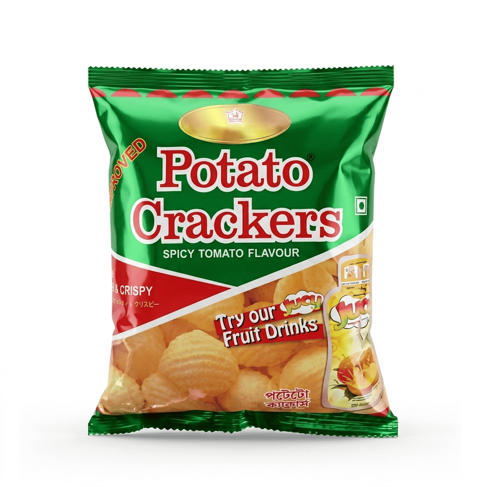 Bombay Sweets Potato Crackers 12gm
