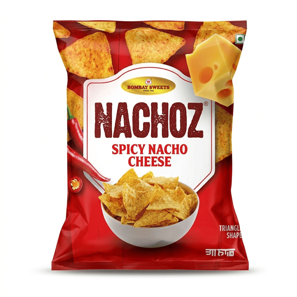 Bombay Sweets Nachoz Spicy 18gm