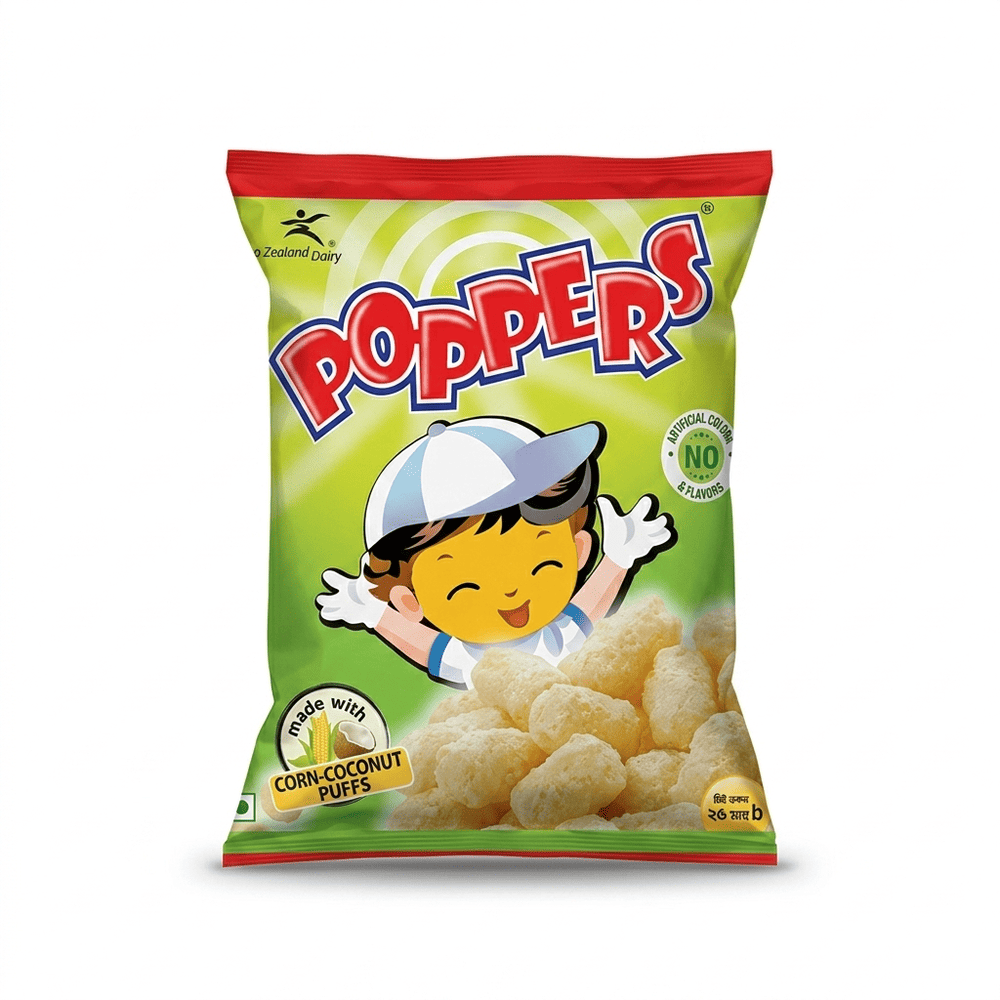 Poppers Corn Coconut Crackers 25gm